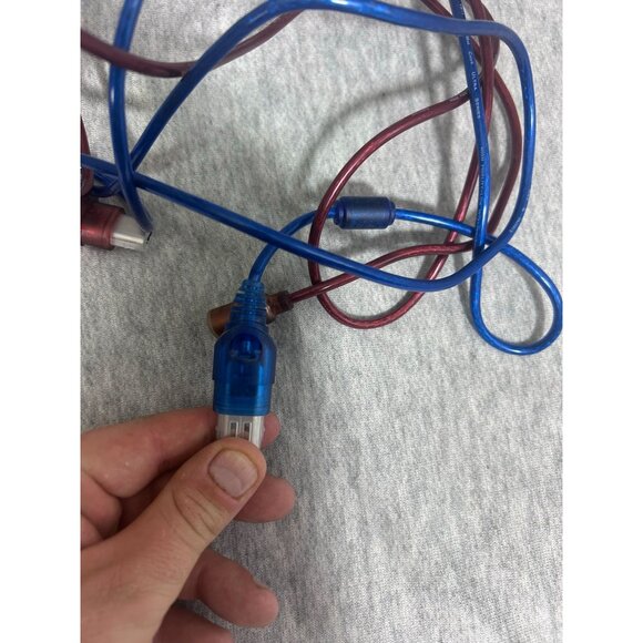 Red & Blue Power Fast Charging USB Cable Connecter - Picture 4 of 6